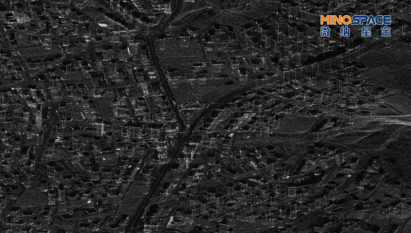 卡赫拉曼马拉什市震后合成孔径雷达卫星图